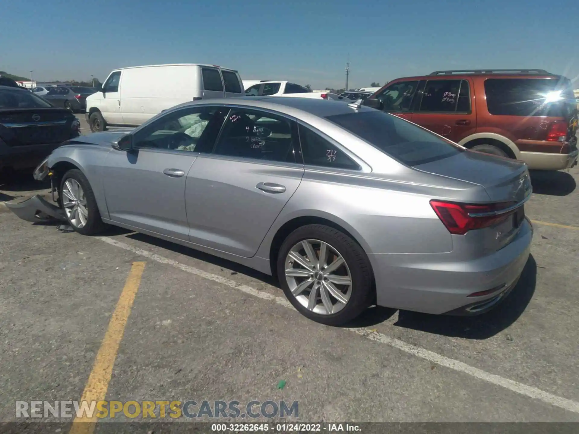 3 Photograph of a damaged car WAUD8AF27KN125346 AUDI A6 2019