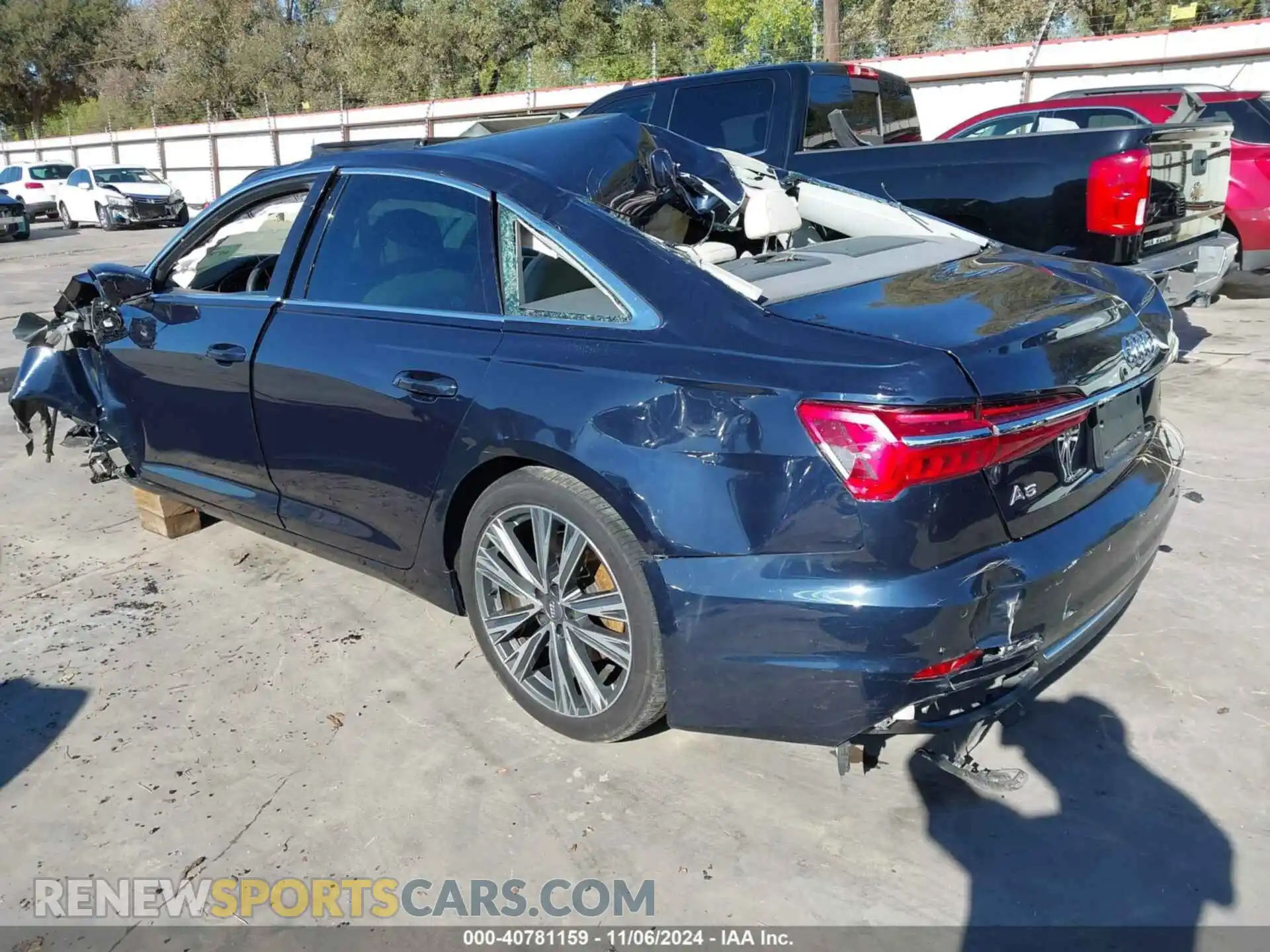 3 Photograph of a damaged car WAUD8AF28KN124609 AUDI A6 2019