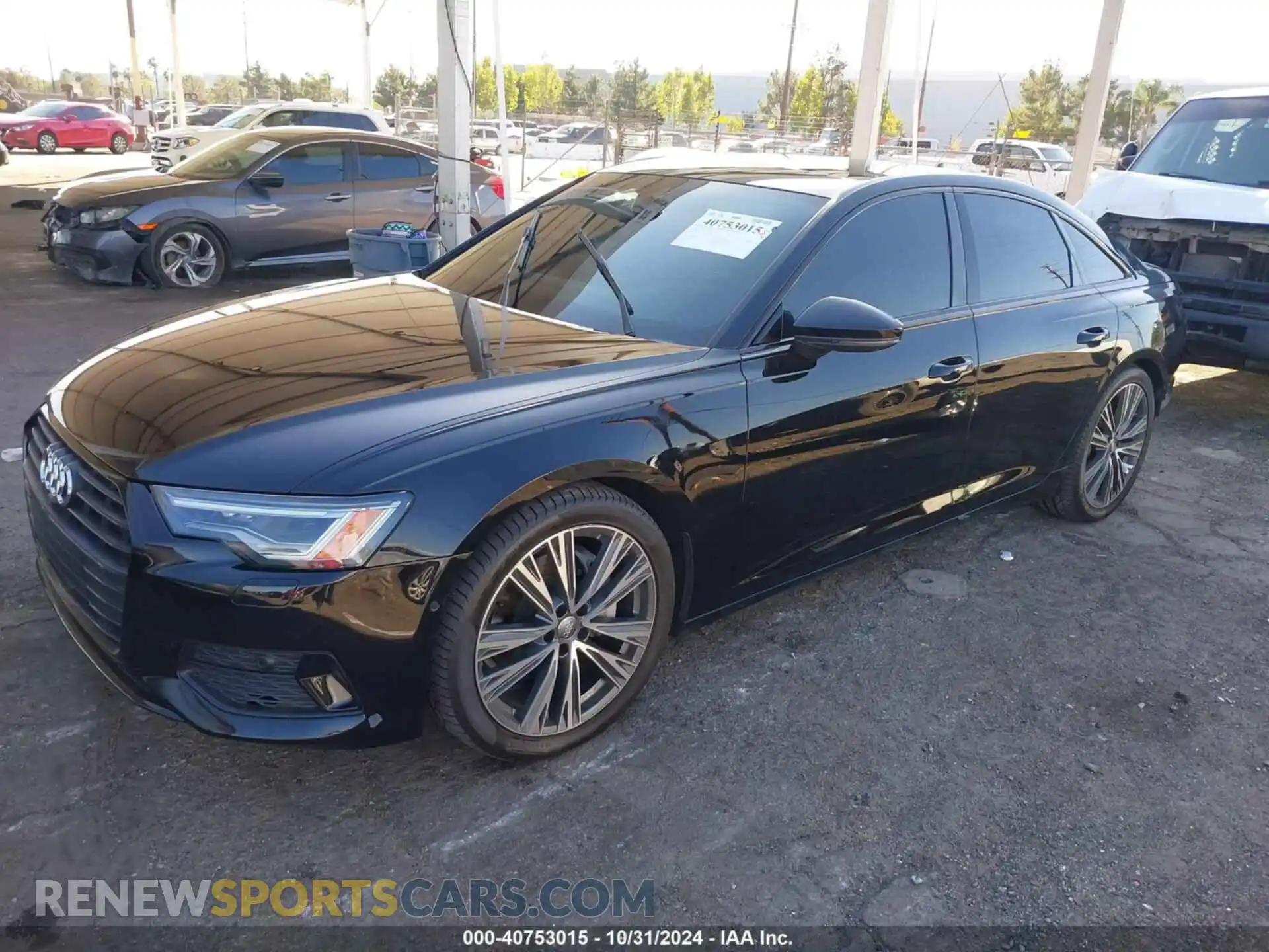 2 Photograph of a damaged car WAUE8AF22KN124030 AUDI A6 2019