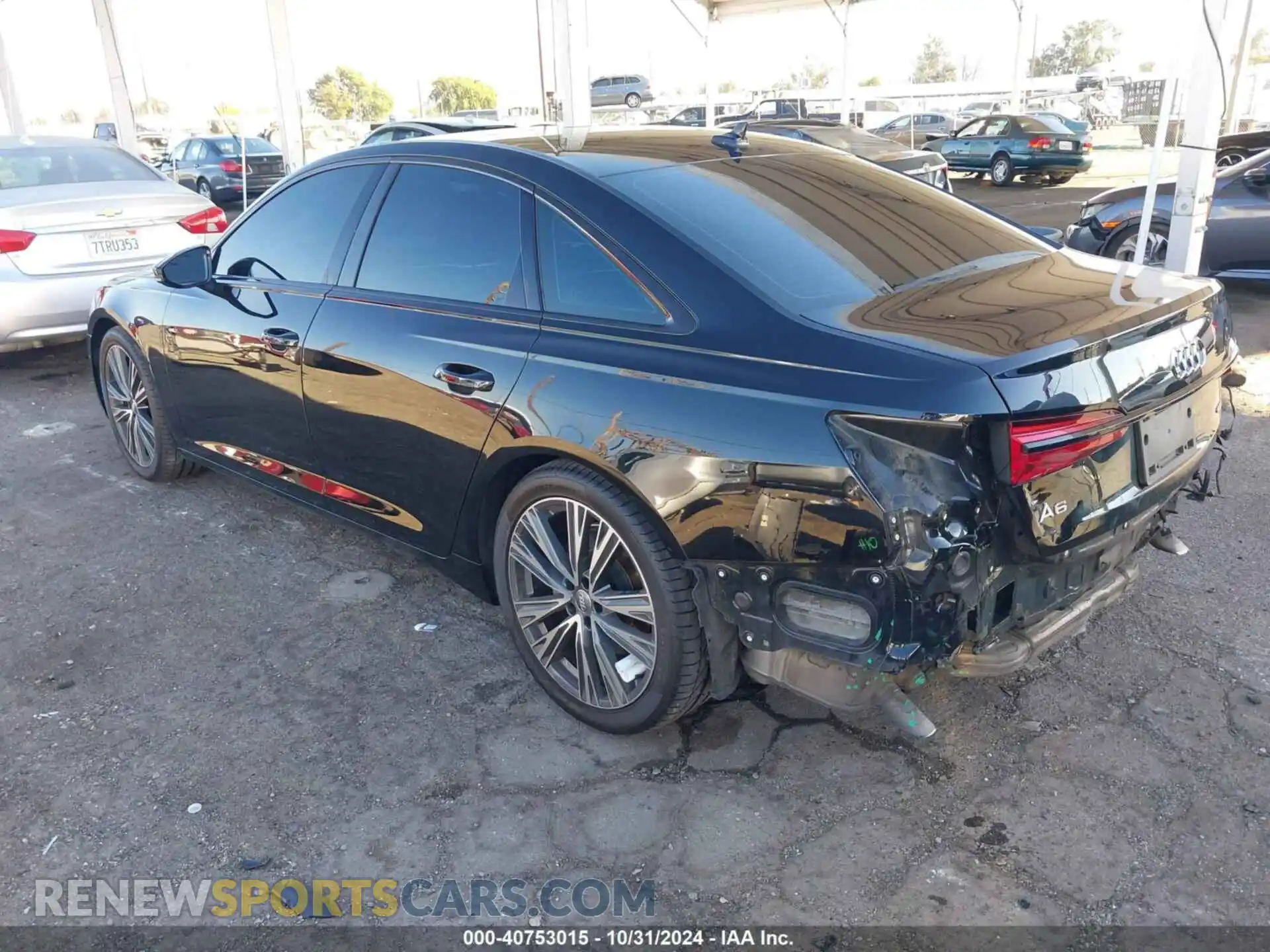 3 Photograph of a damaged car WAUE8AF22KN124030 AUDI A6 2019