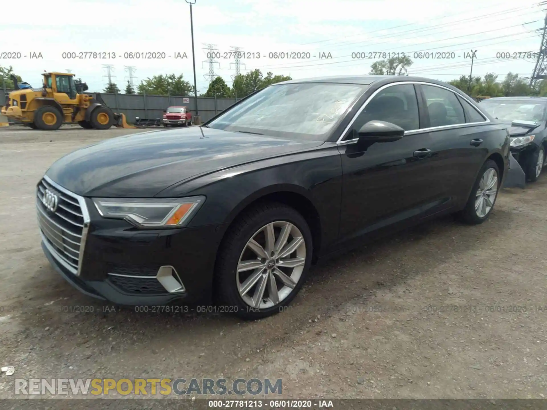 2 Photograph of a damaged car WAUE8AF24KN116737 AUDI A6 2019