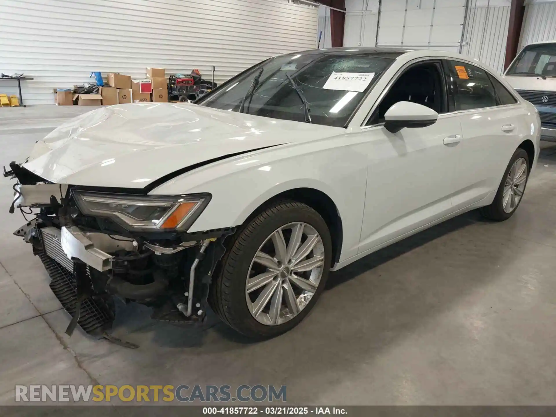 2 Photograph of a damaged car WAUE8AF25KN115936 AUDI A6 2019