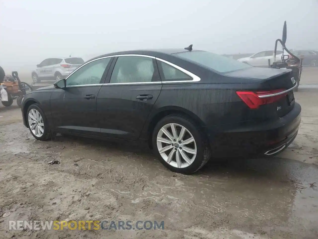 2 fotografías del automóvil dañado WAUE8AF26KN115850 AUDI A6 2019