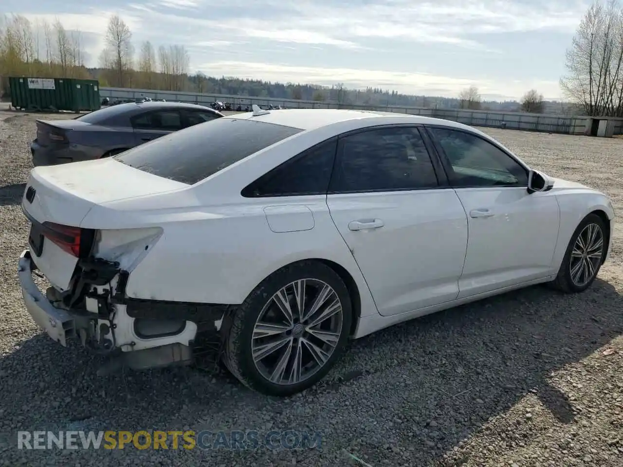 3 Photograph of a damaged car WAUE8AF27KN118076 AUDI A6 2019