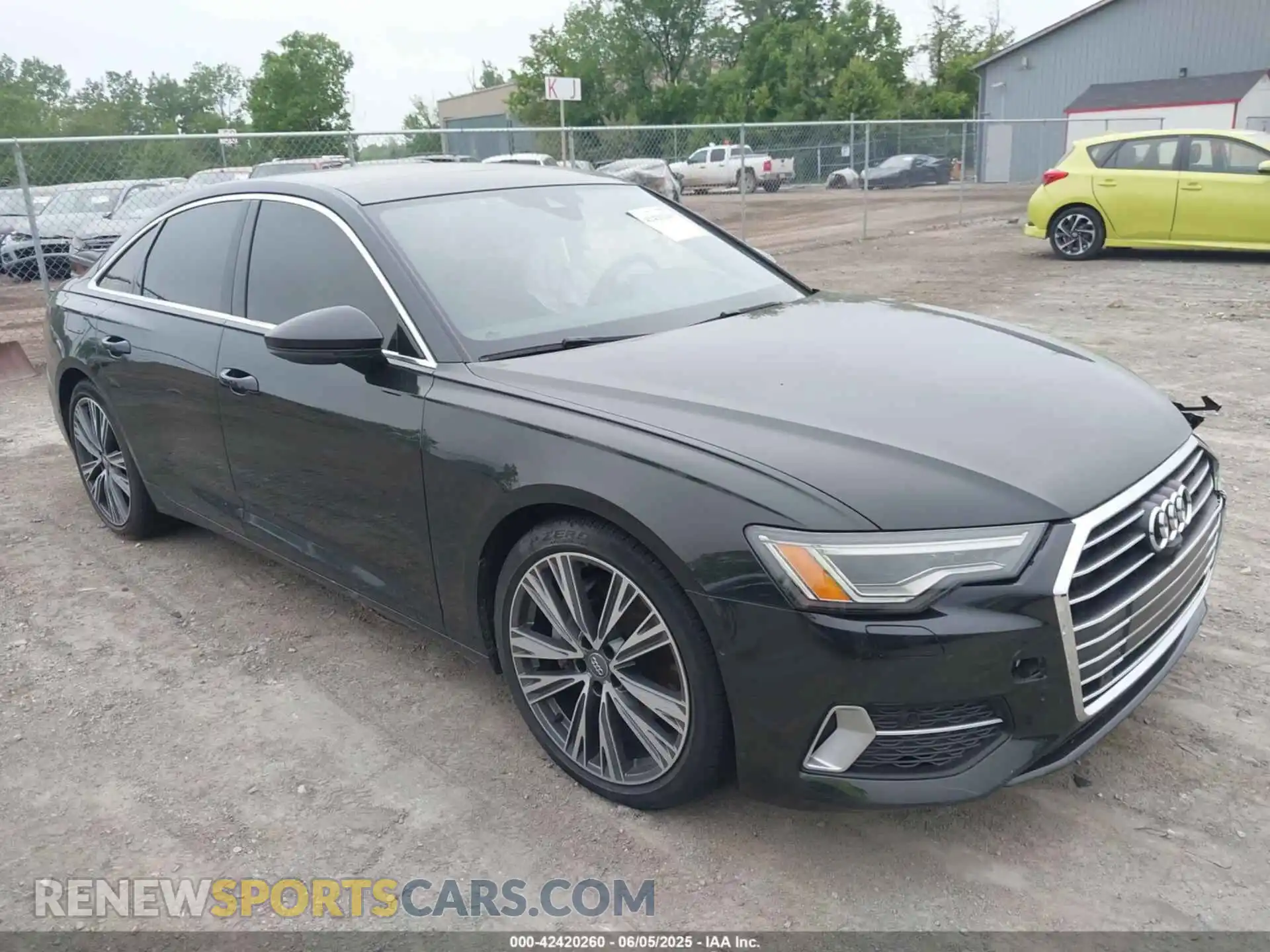 1 Photograph of a damaged car WAUE8AF27KN120183 AUDI A6 2019