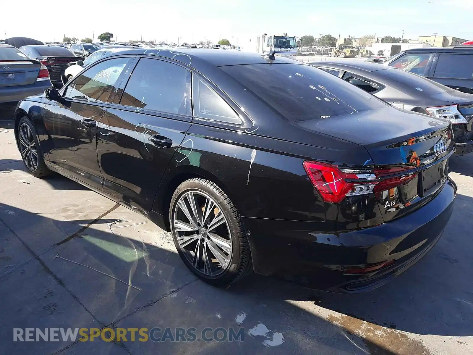 3 Photograph of a damaged car WAUE8AF2XKN125667 AUDI A6 2019