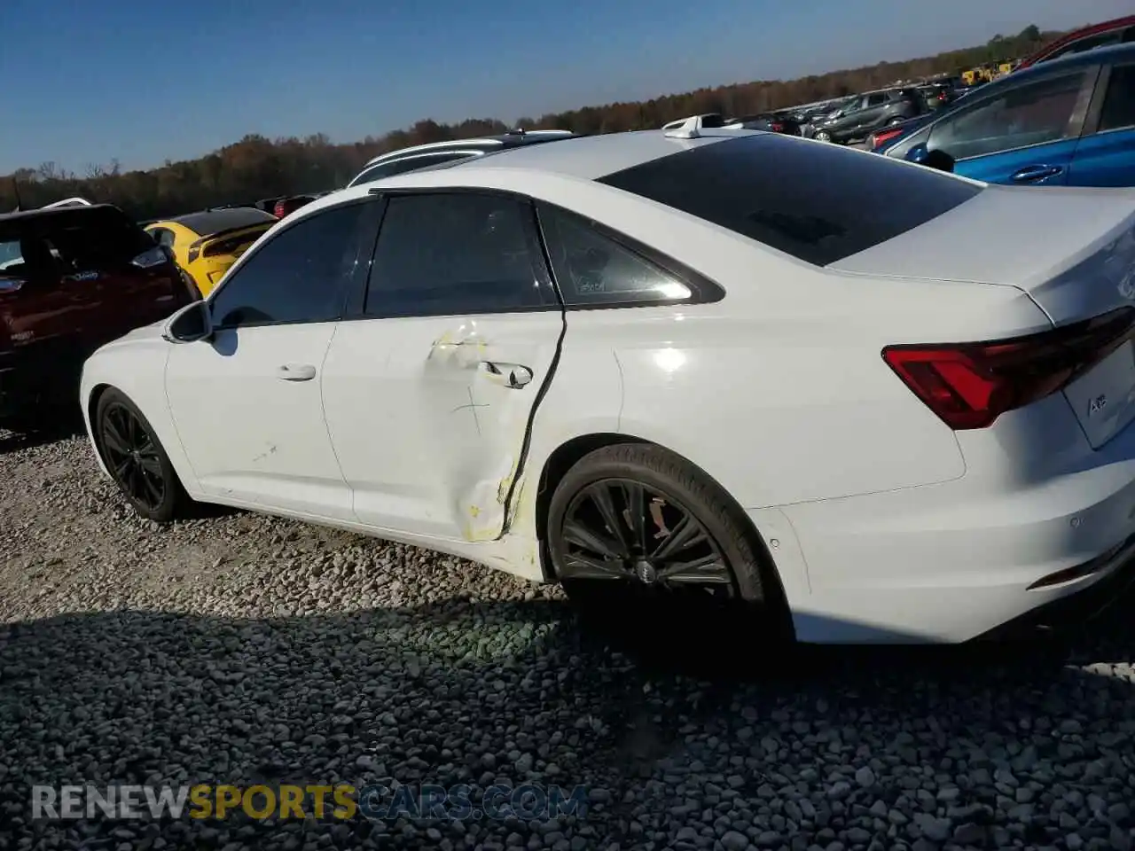 2 Photograph of a damaged car WAUE8AF2XKN126995 AUDI A6 2019