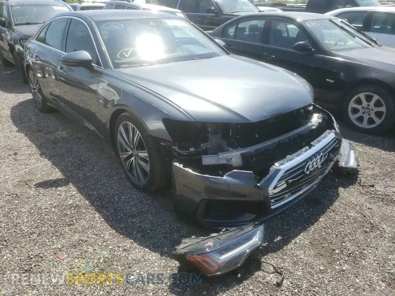 1 Photograph of a damaged car WAUK2AF20KN019104 AUDI A6 2019
