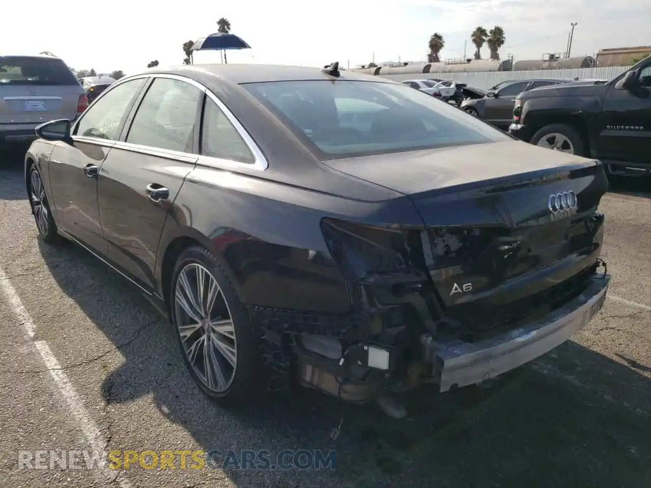 3 Photograph of a damaged car WAUK2AF20KN058047 AUDI A6 2019