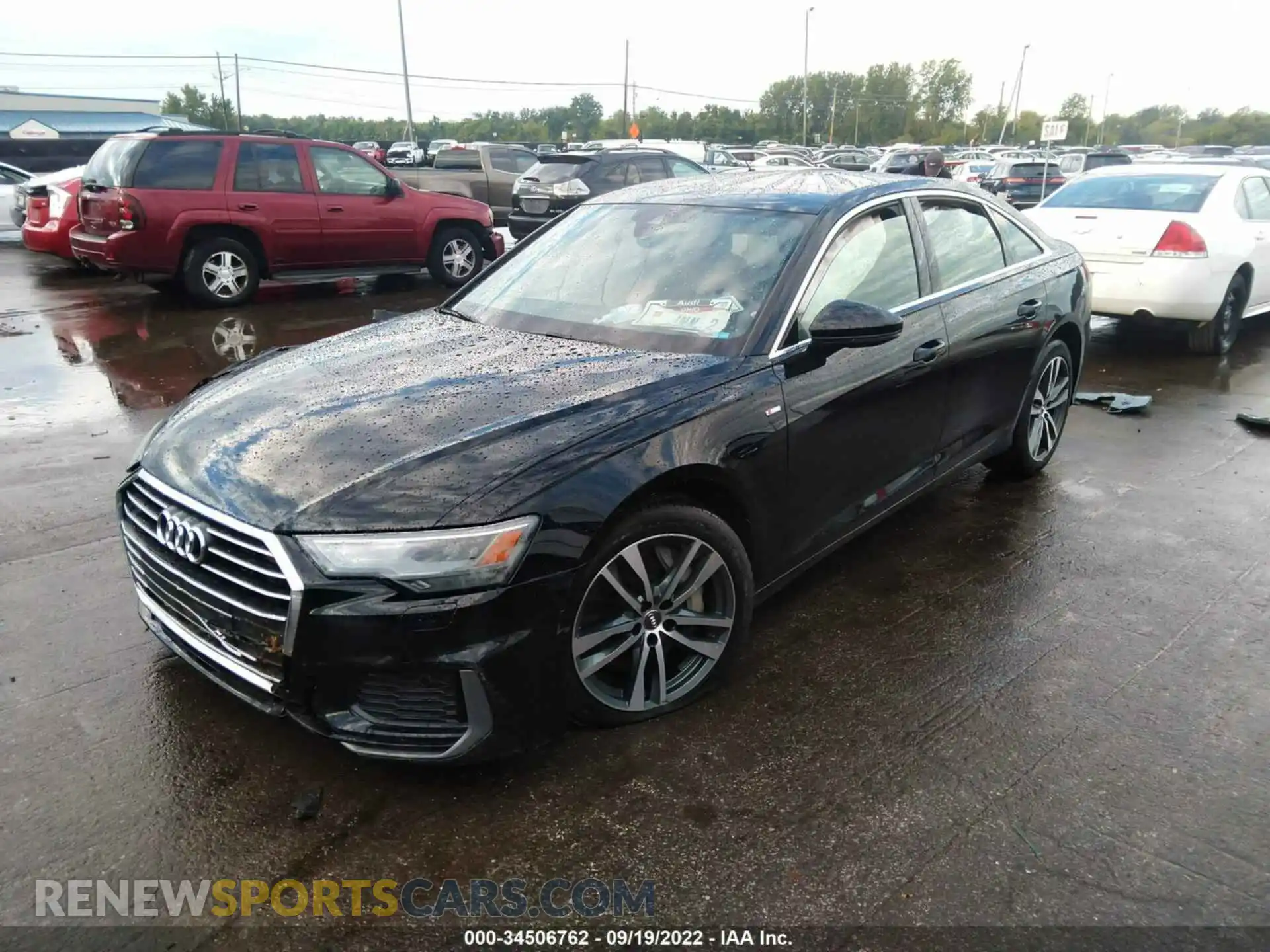 2 Photograph of a damaged car WAUK2AF26KN080554 AUDI A6 2019