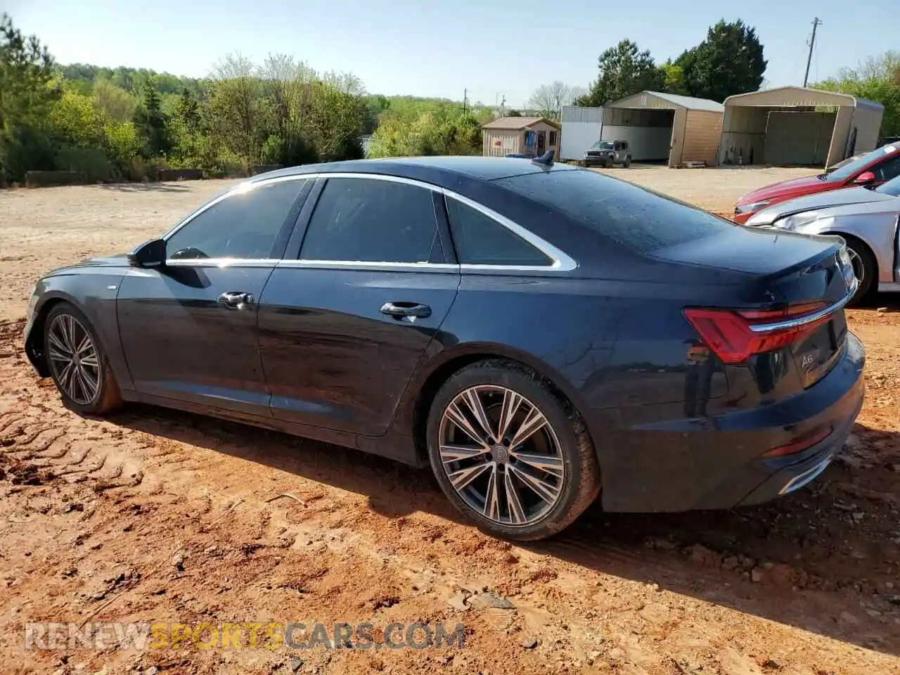 2 Photograph of a damaged car WAUK2AF29KN083657 AUDI A6 2019