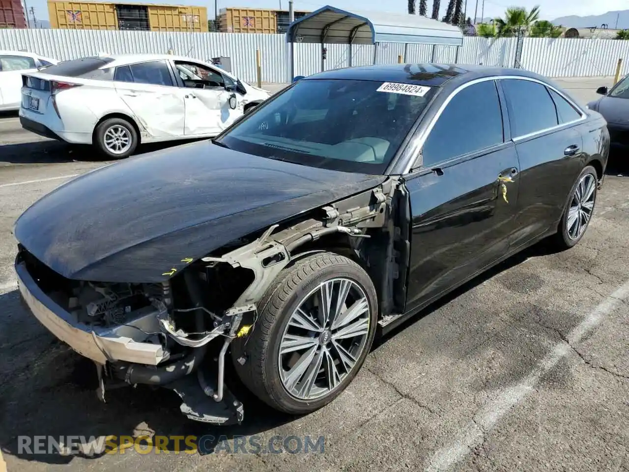 1 Photograph of a damaged car WAUK2AF2XKN101146 AUDI A6 2019