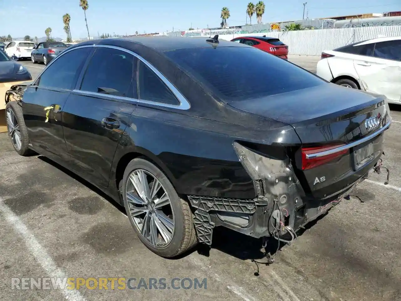 2 Photograph of a damaged car WAUK2AF2XKN101146 AUDI A6 2019