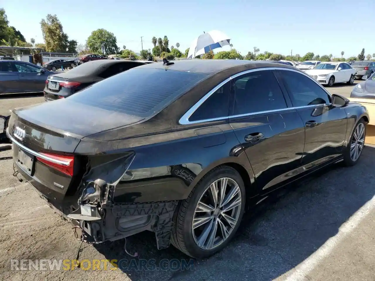 3 Photograph of a damaged car WAUK2AF2XKN101146 AUDI A6 2019