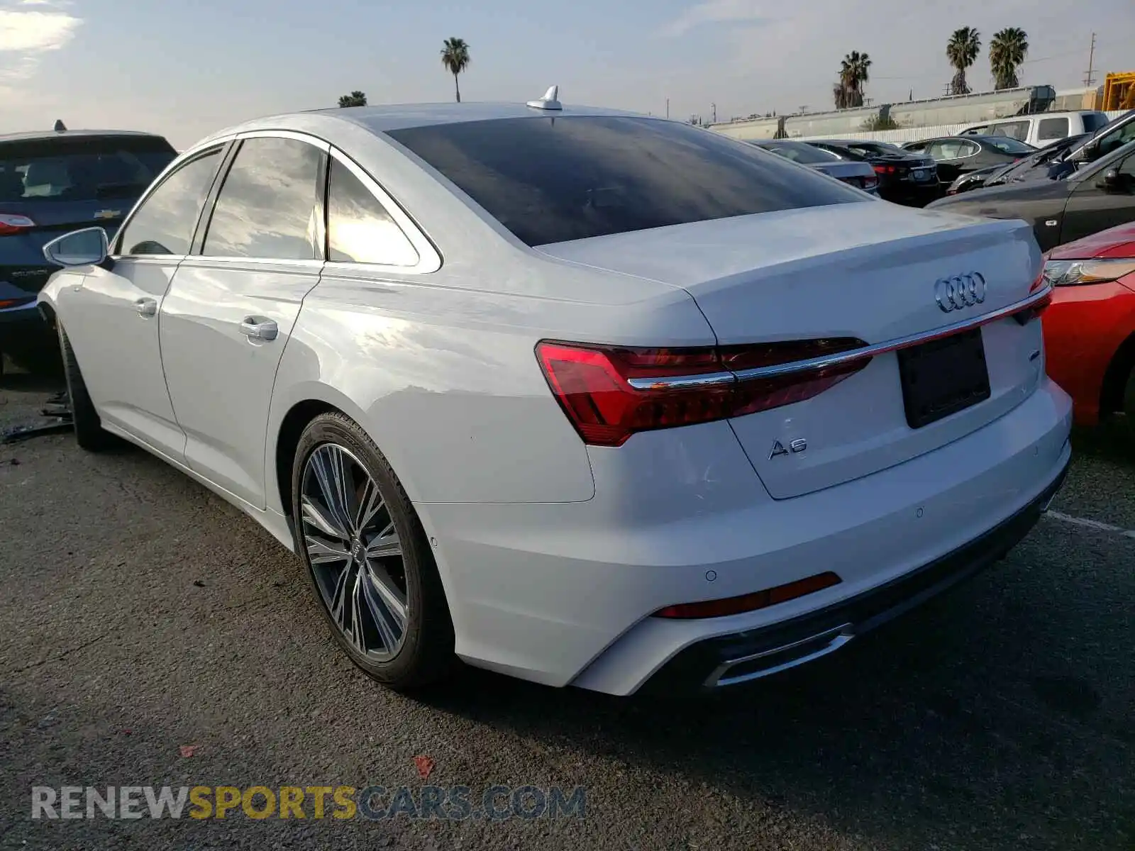 3 Photograph of a damaged car WAUL2AF20KN022587 AUDI A6 2019