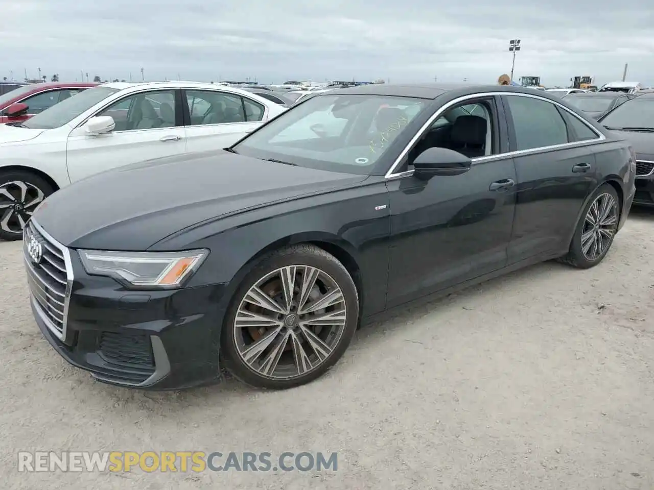 1 Photograph of a damaged car WAUL2AF20KN047635 AUDI A6 2019