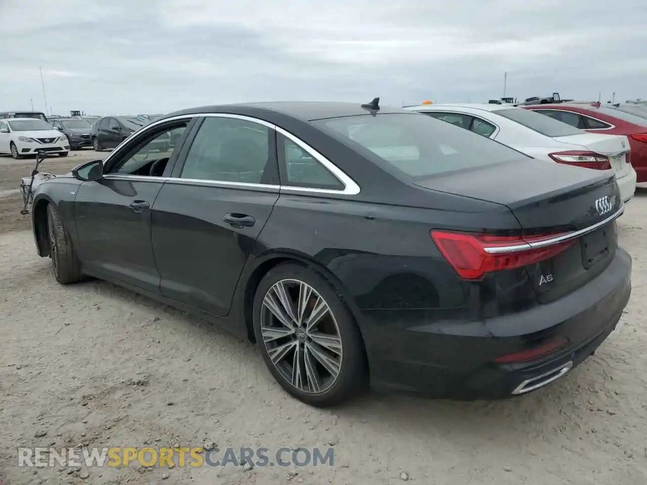 2 Photograph of a damaged car WAUL2AF20KN047635 AUDI A6 2019