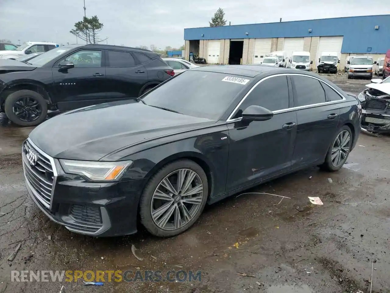 1 fotografías del automóvil dañado WAUL2AF20KN110314 AUDI A6 2019