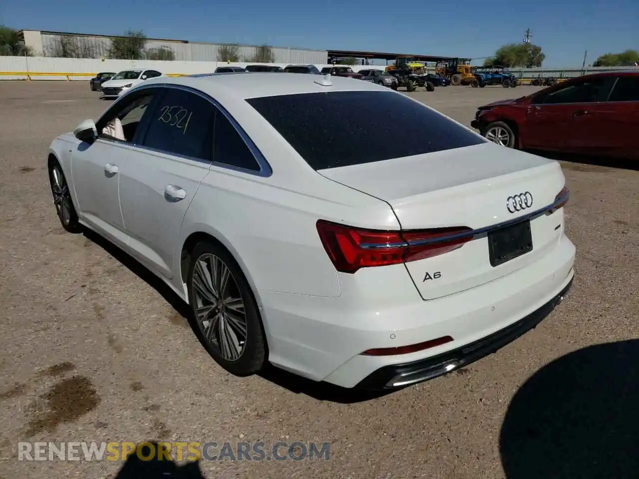 3 Photograph of a damaged car WAUL2AF21KN026602 AUDI A6 2019