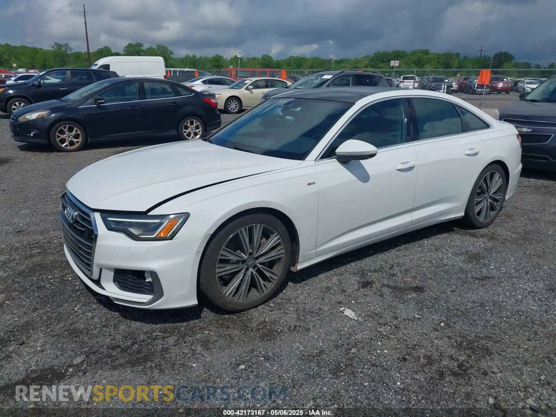 2 Photograph of a damaged car WAUL2AF21KN026776 AUDI A6 2019