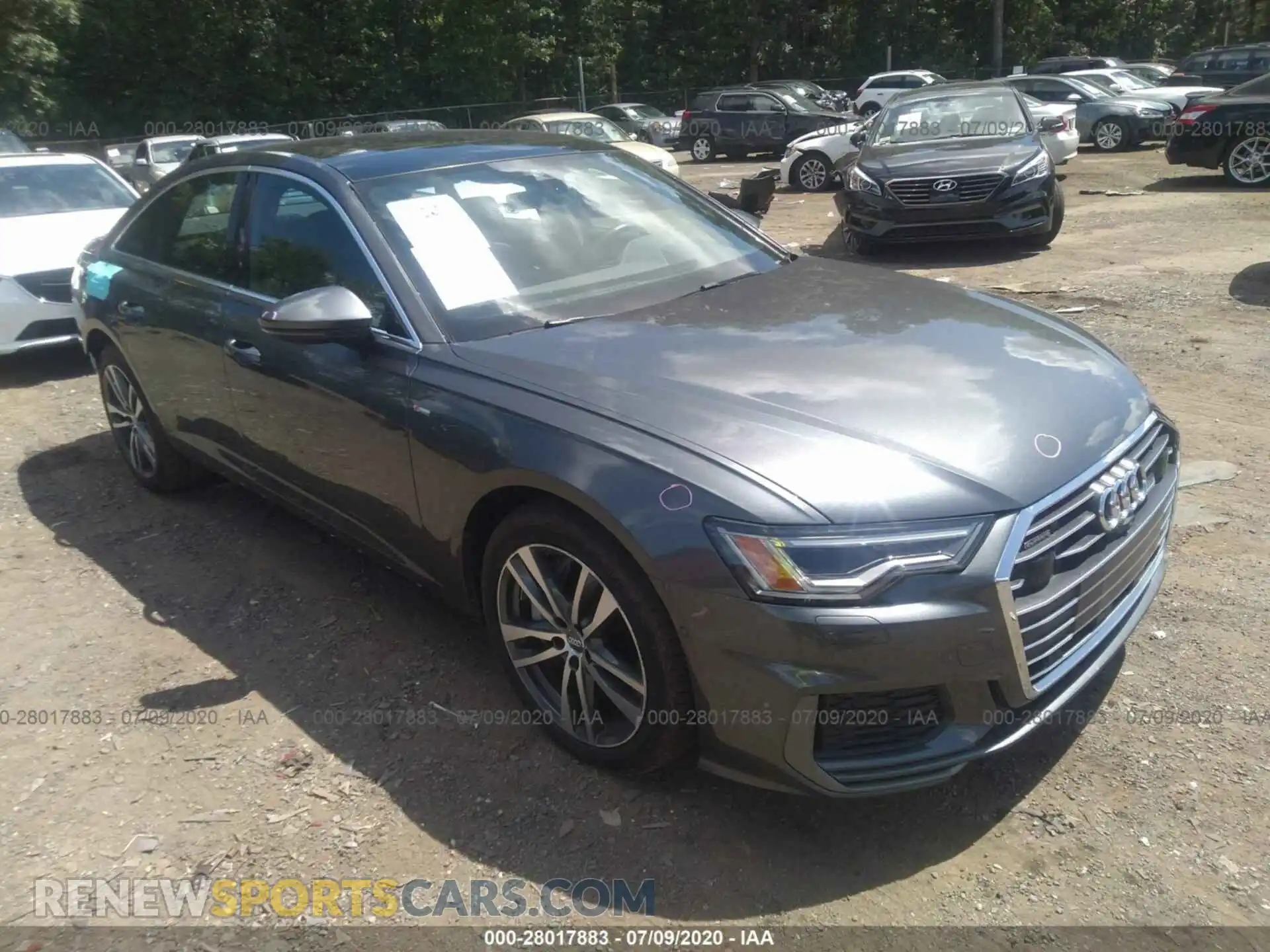 1 fotografías del automóvil dañado WAUL2AF21KN053217 AUDI A6 2019