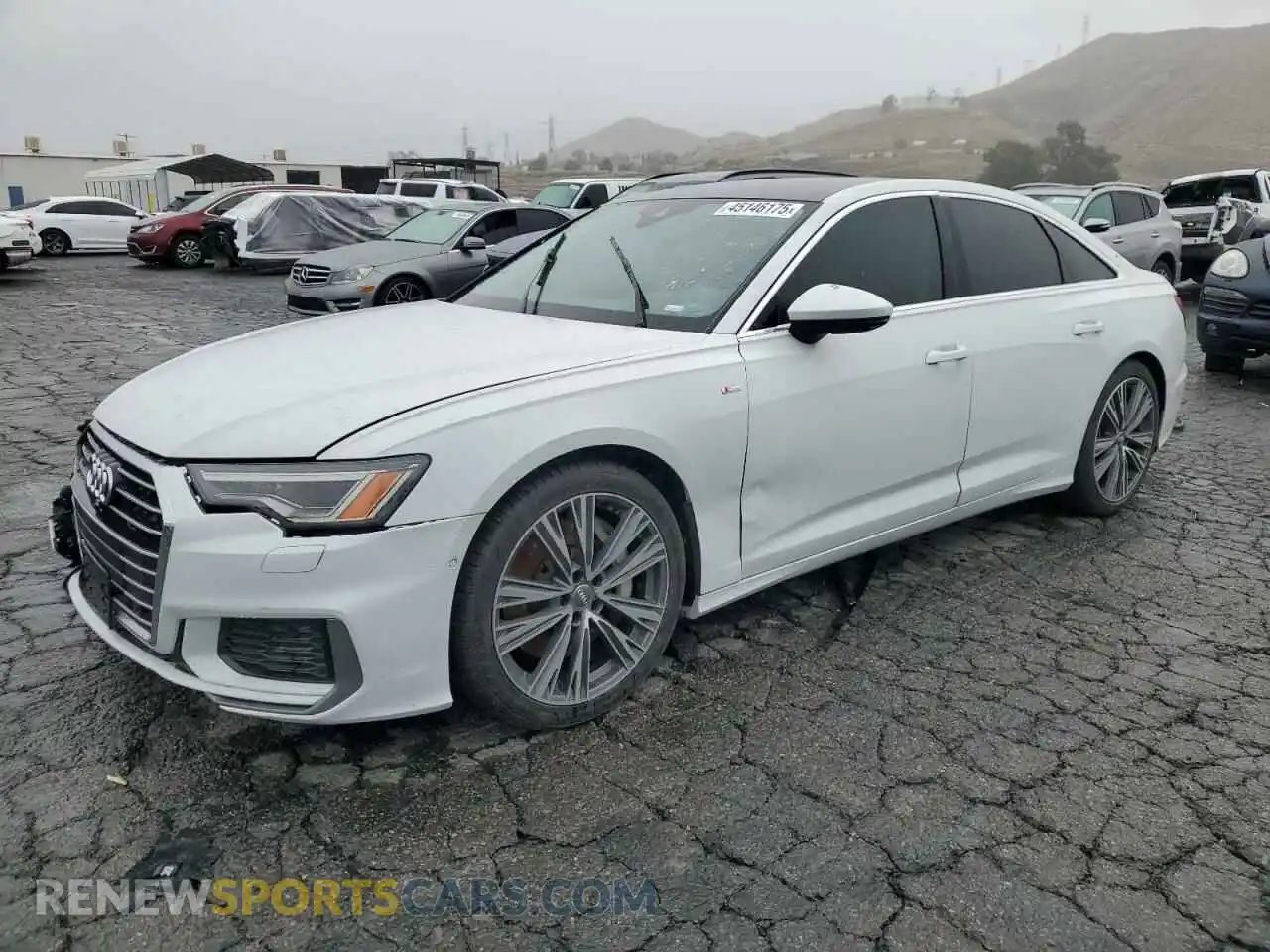 1 Photograph of a damaged car WAUL2AF21KN065741 AUDI A6 2019