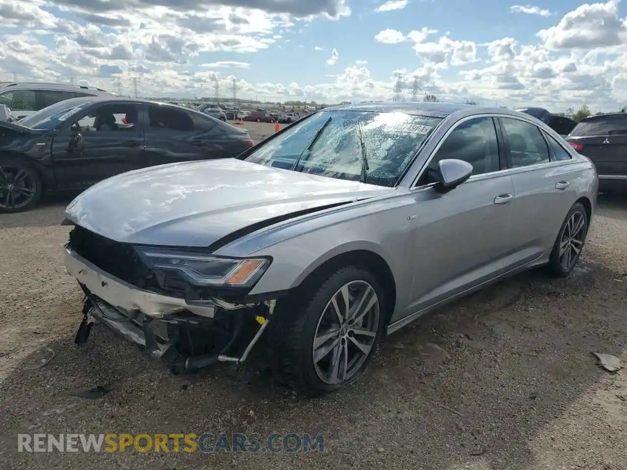 1 fotografías del automóvil dañado WAUL2AF21KN092647 AUDI A6 2019