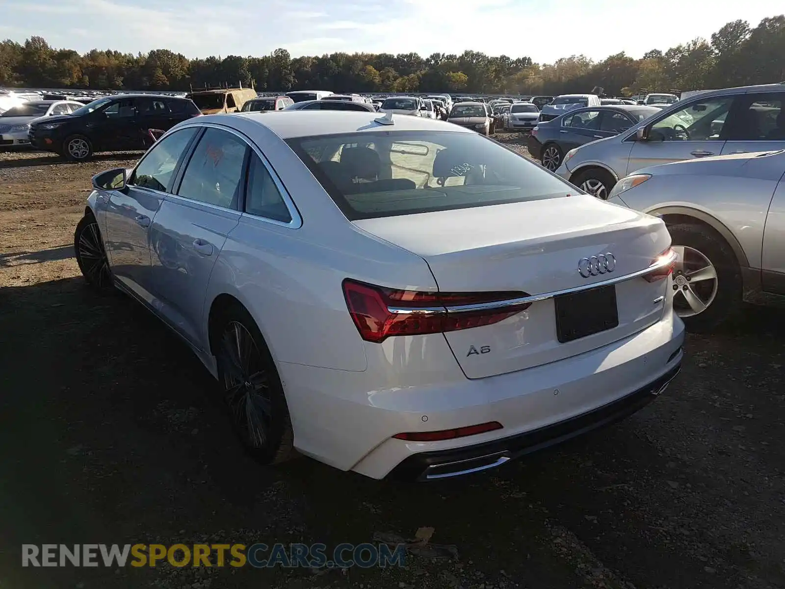 3 Photograph of a damaged car WAUL2AF22KN072844 AUDI A6 2019