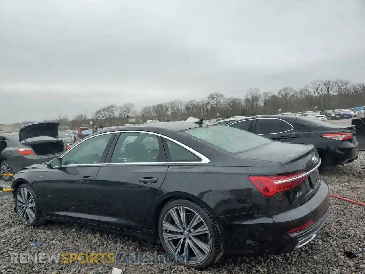 2 Photograph of a damaged car WAUL2AF22KN074125 AUDI A6 2019