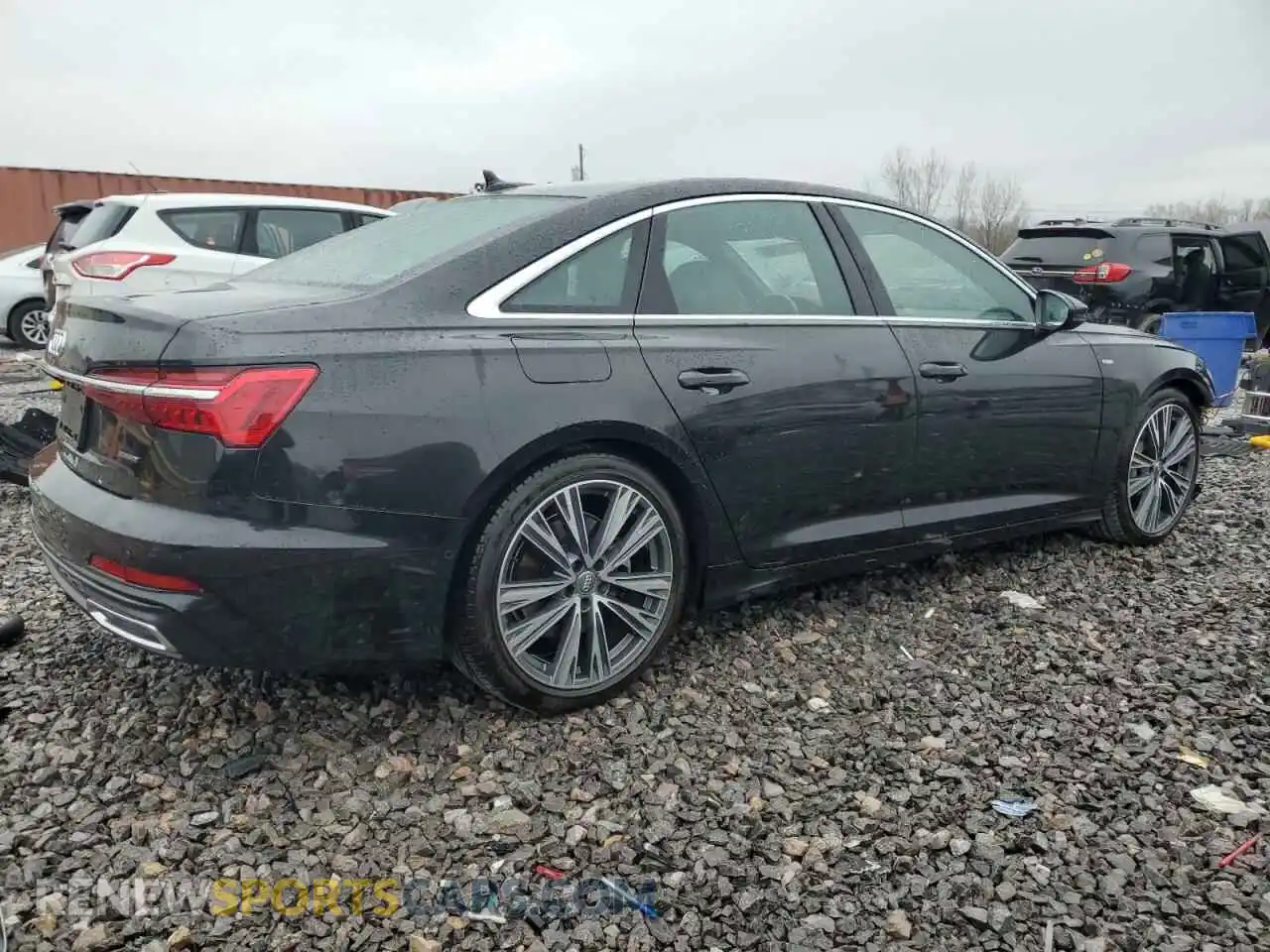 3 Photograph of a damaged car WAUL2AF22KN074125 AUDI A6 2019