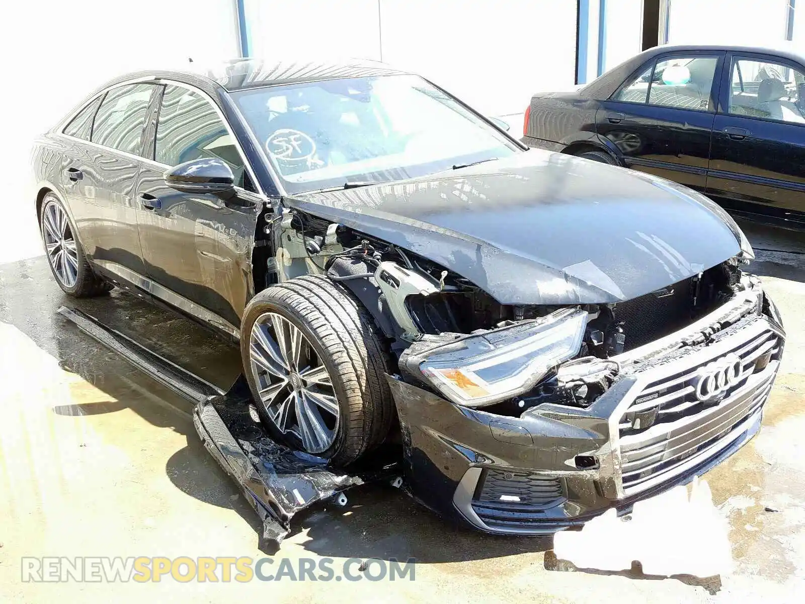 1 Photograph of a damaged car WAUL2AF22KN085819 AUDI A6 2019