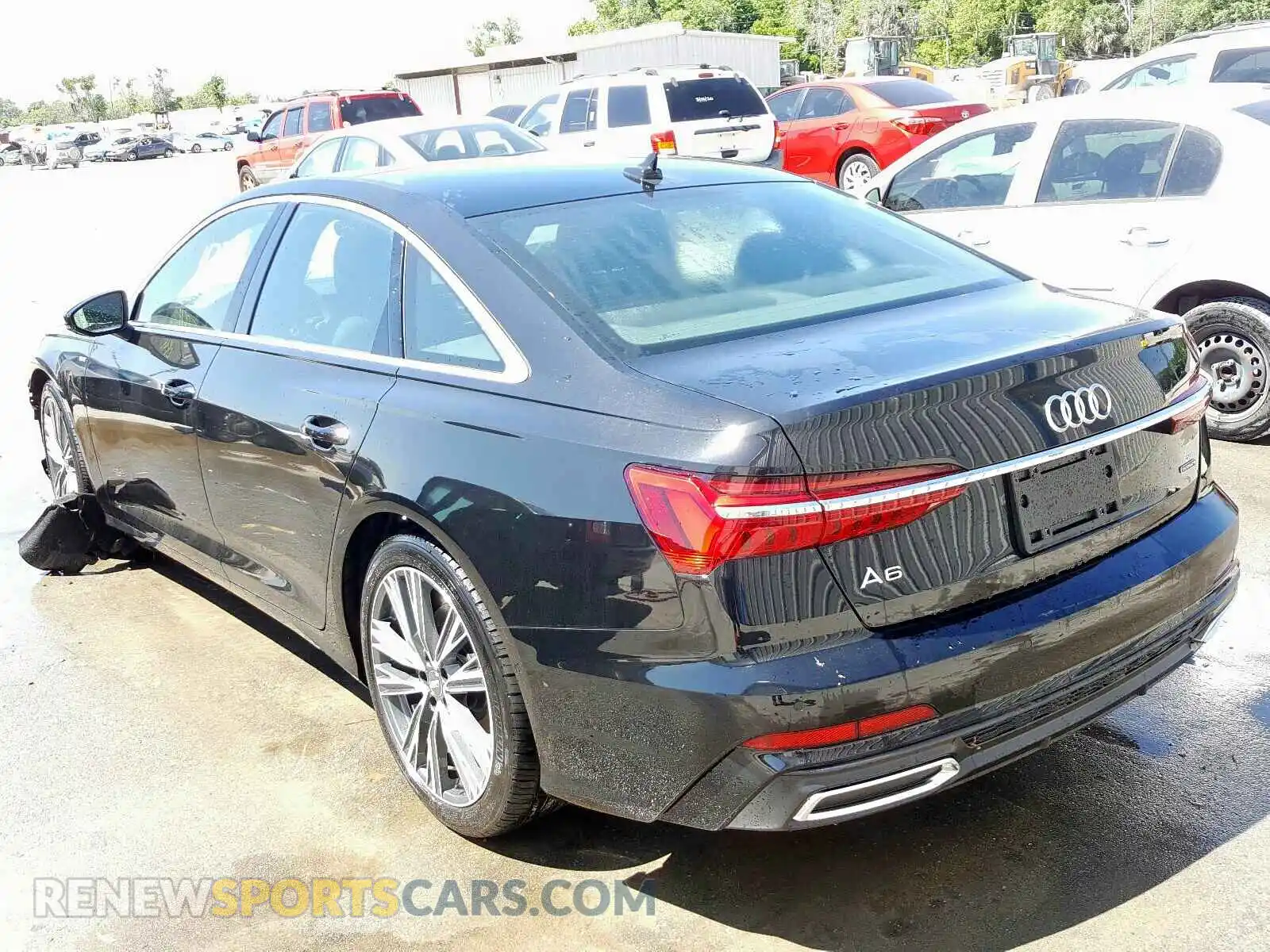 3 Photograph of a damaged car WAUL2AF22KN085819 AUDI A6 2019