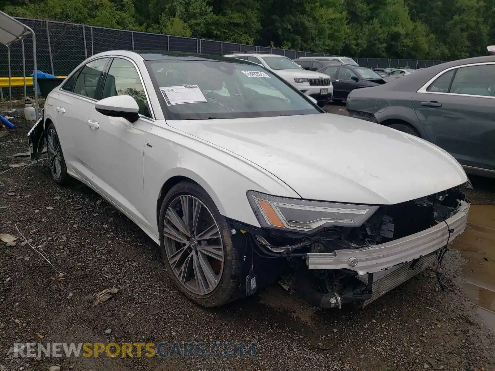 1 fotografías del automóvil dañado WAUL2AF22KN122089 AUDI A6 2019