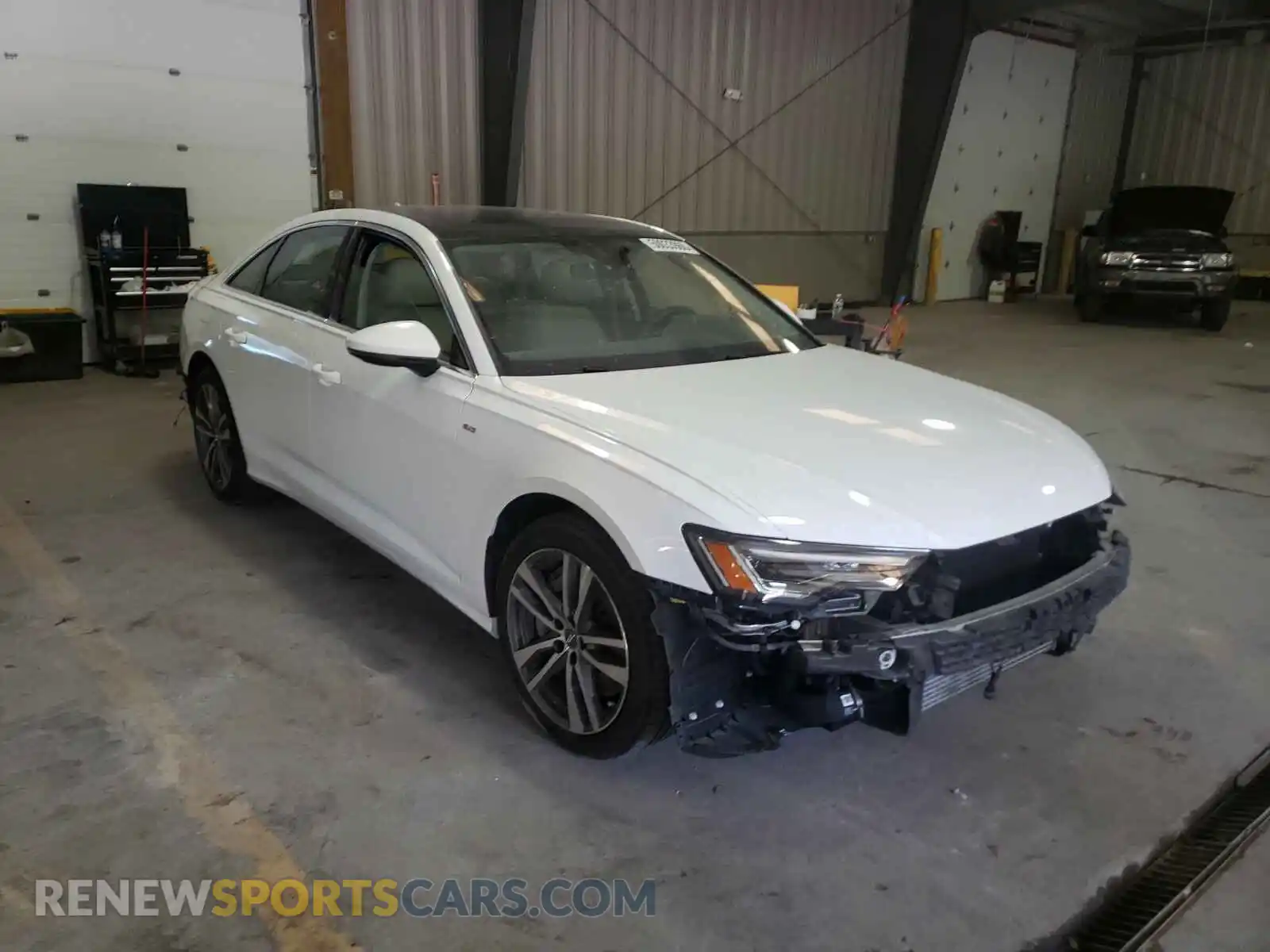 1 Photograph of a damaged car WAUL2AF23KN029954 AUDI A6 2019