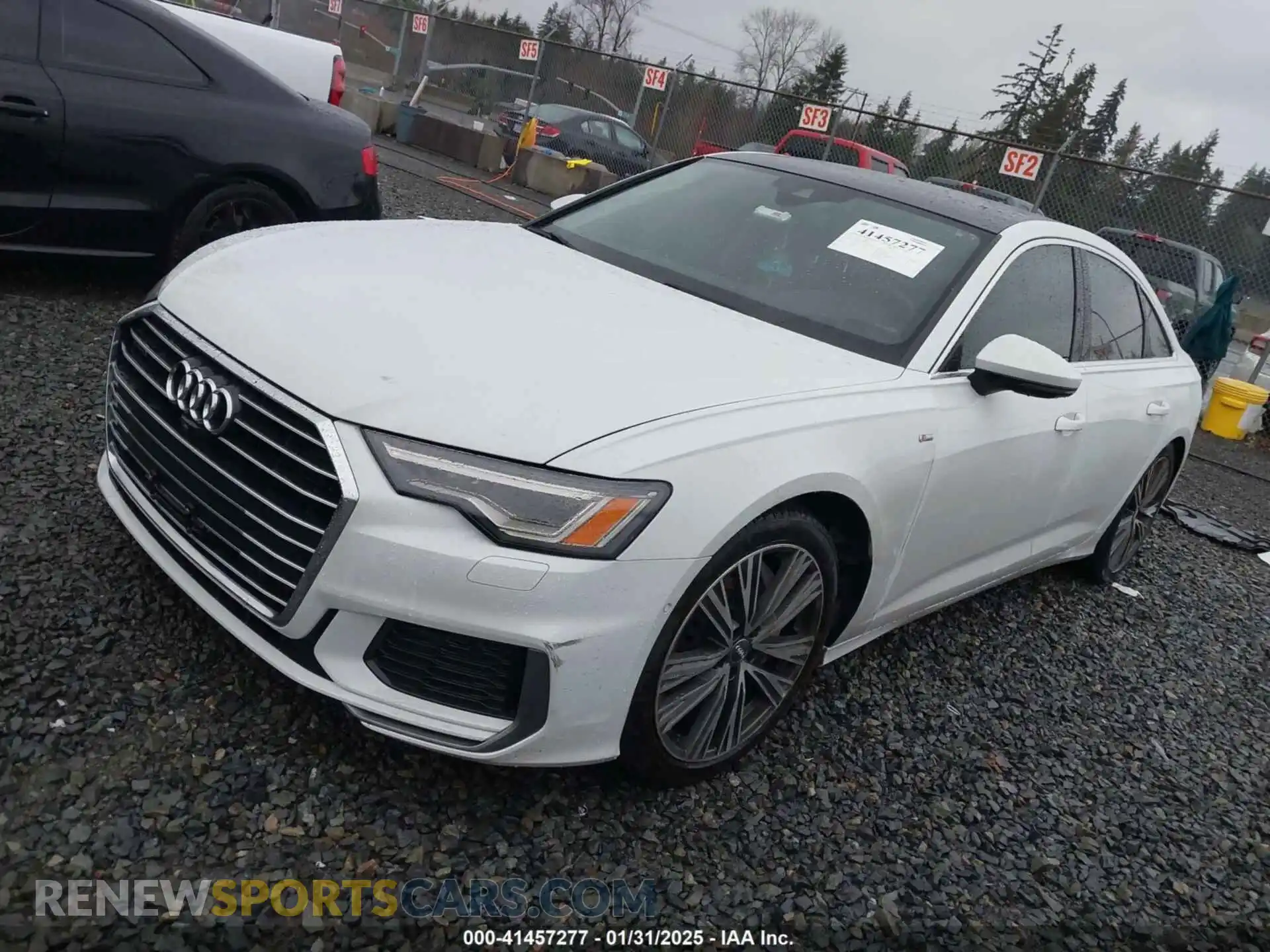 2 Photograph of a damaged car WAUL2AF23KN098594 AUDI A6 2019