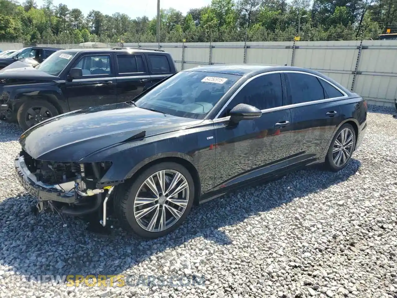 1 fotografías del automóvil dañado WAUL2AF24KN103012 AUDI A6 2019
