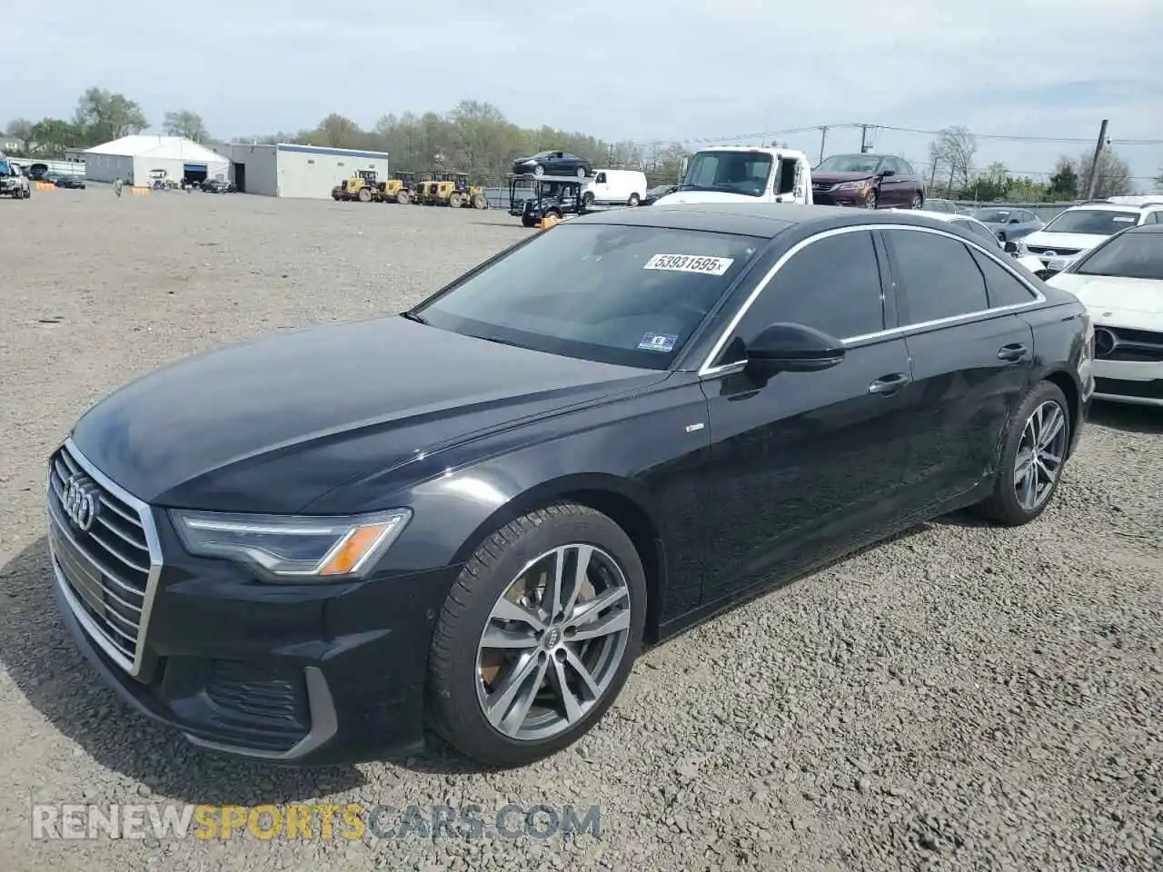 1 Photograph of a damaged car WAUL2AF25KN040650 AUDI A6 2019