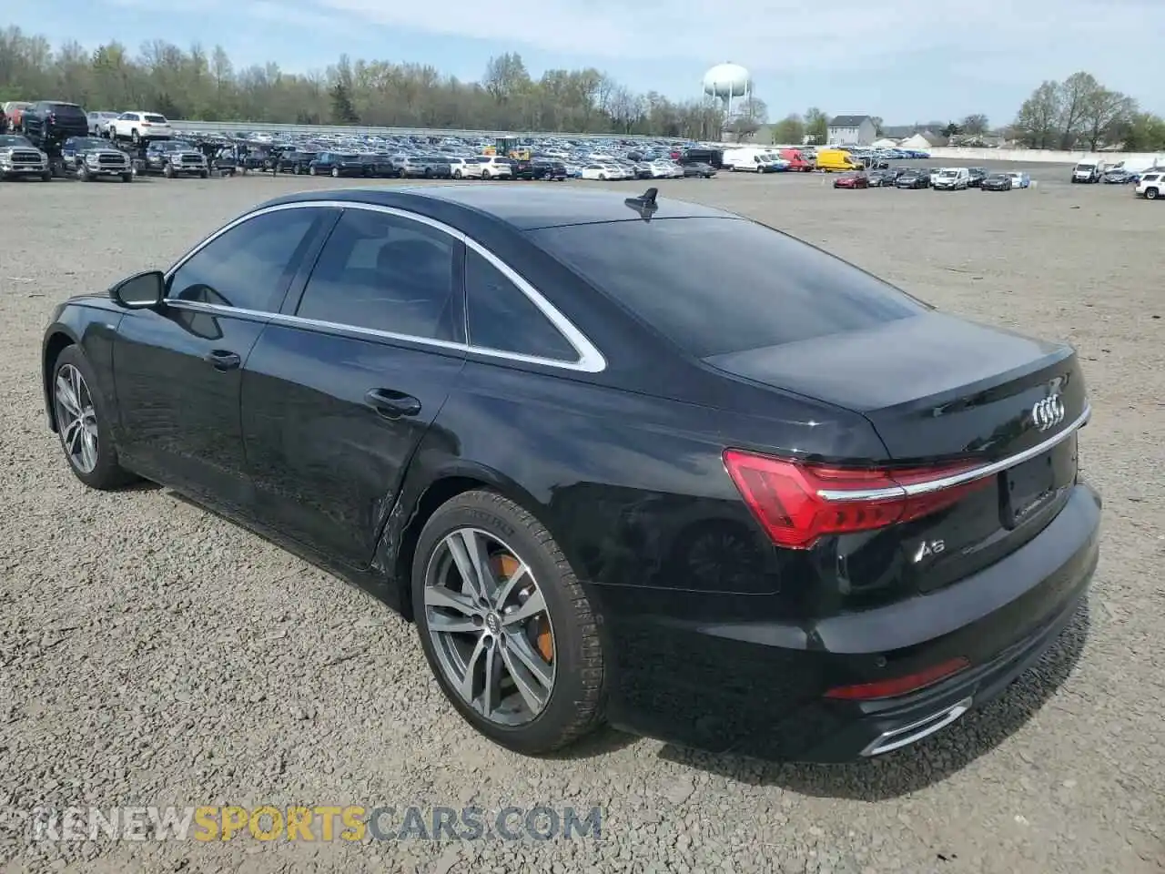 2 Photograph of a damaged car WAUL2AF25KN040650 AUDI A6 2019