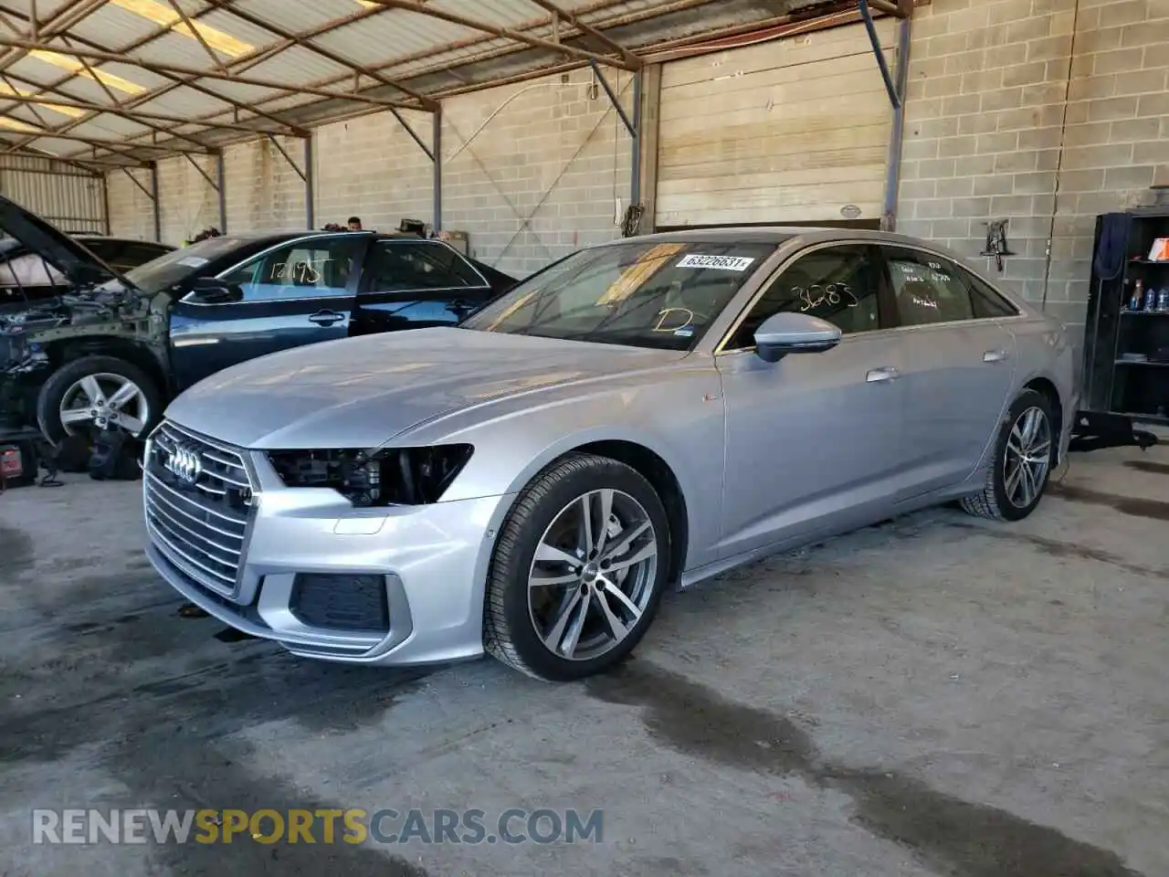 2 Photograph of a damaged car WAUL2AF25KN047100 AUDI A6 2019