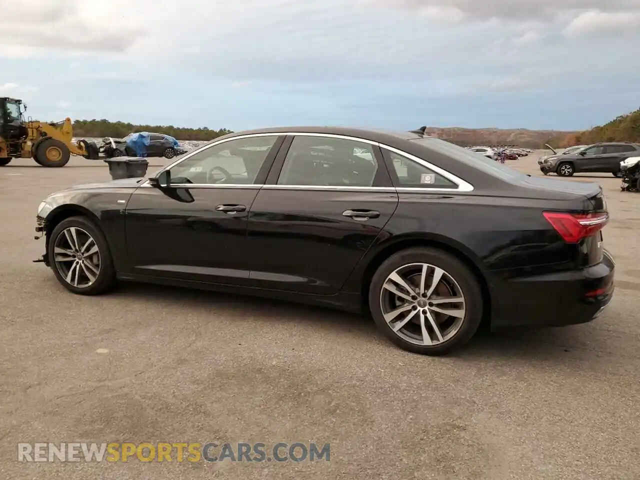 2 Photograph of a damaged car WAUL2AF25KN101589 AUDI A6 2019