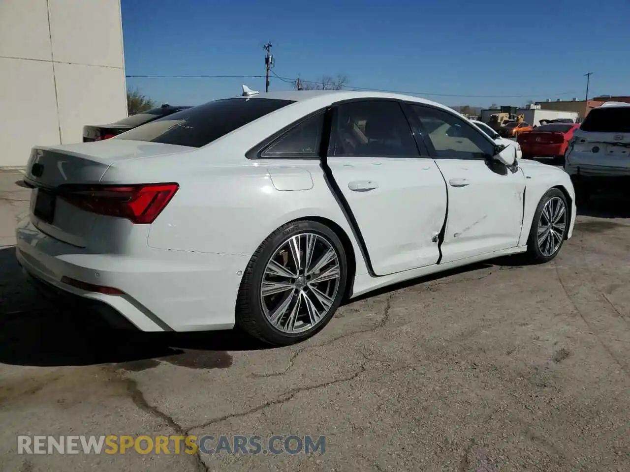 3 Фотография поврежденного автомобиля WAUL2AF26KN093423 AUDI A6 2019