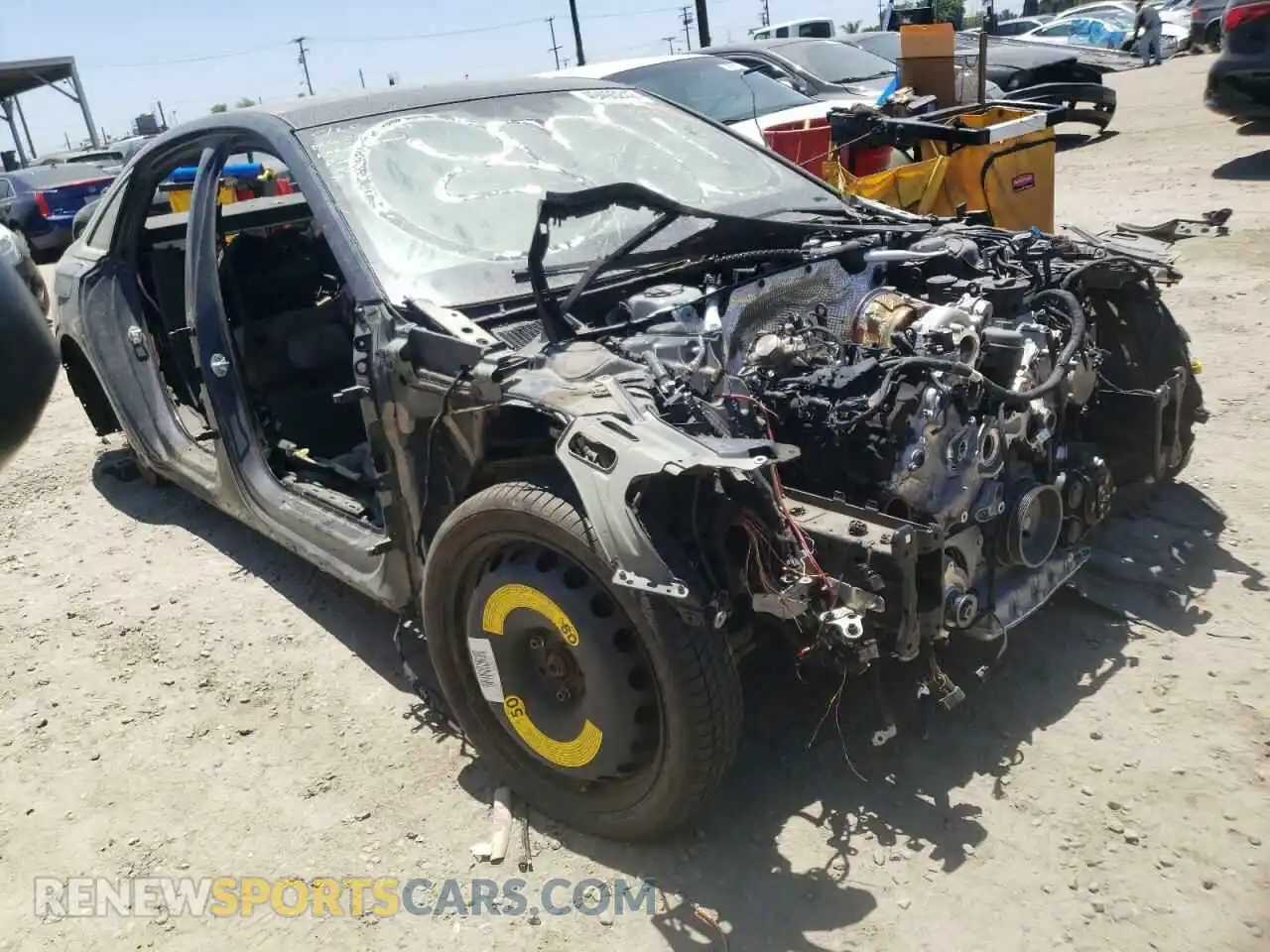 1 Photograph of a damaged car WAUL2AF26KN093888 AUDI A6 2019