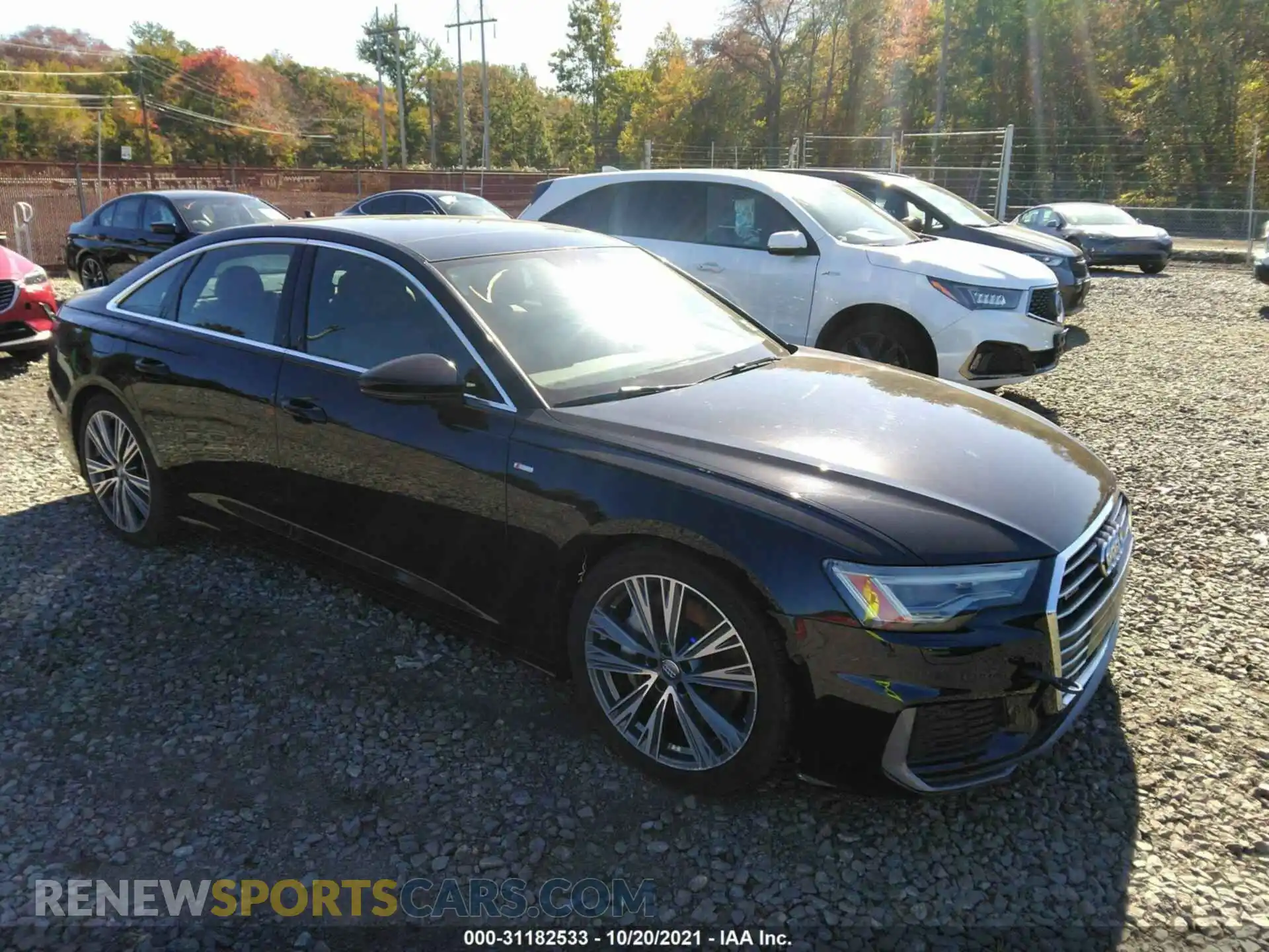 1 Photograph of a damaged car WAUL2AF26KN099707 AUDI A6 2019