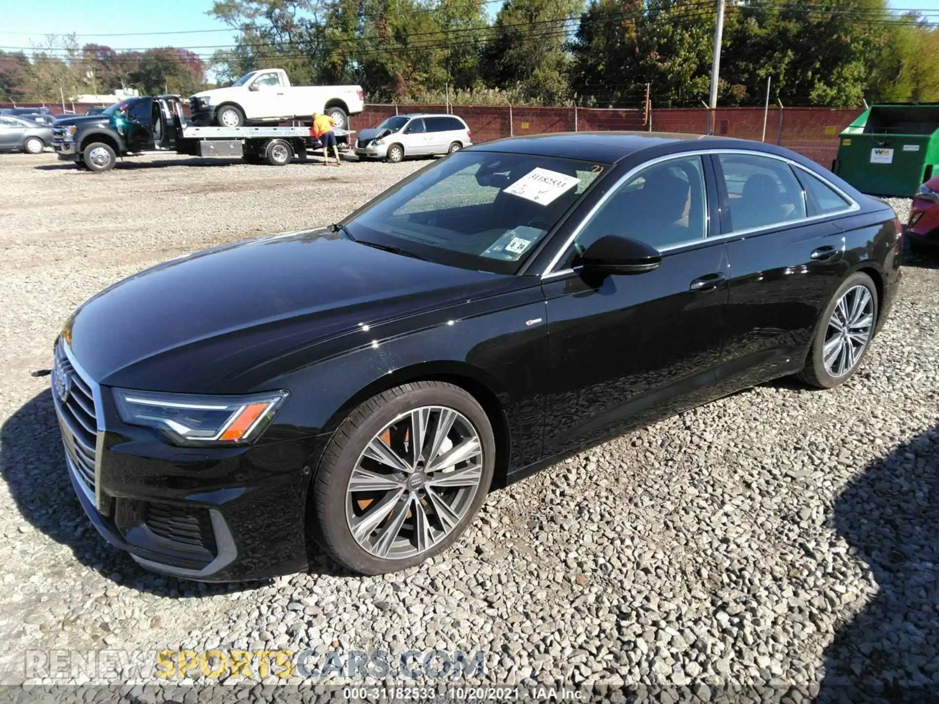 2 Photograph of a damaged car WAUL2AF26KN099707 AUDI A6 2019