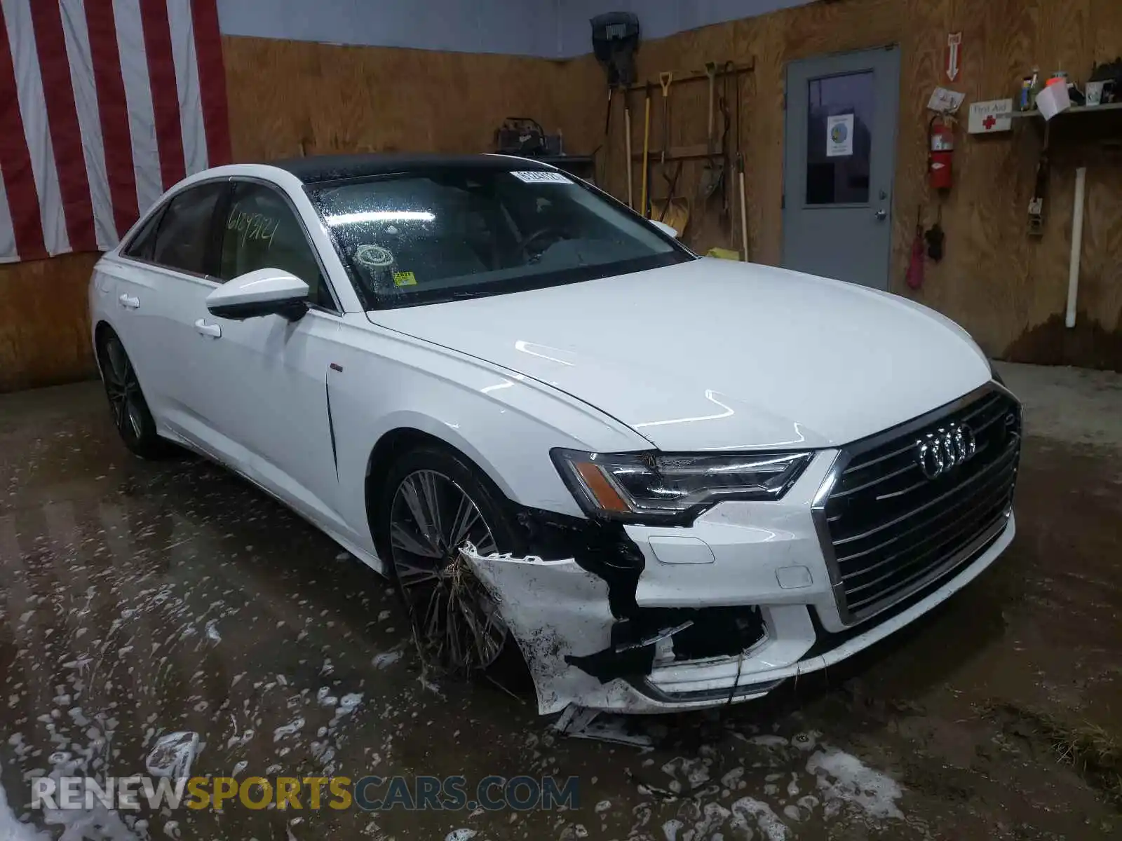 1 Photograph of a damaged car WAUL2AF26KN107076 AUDI A6 2019
