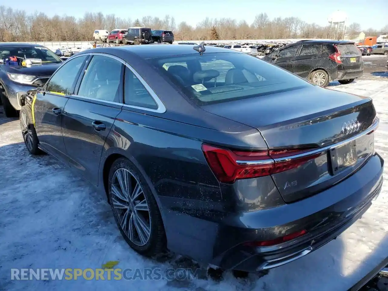 2 Photograph of a damaged car WAUL2AF27KN024241 AUDI A6 2019