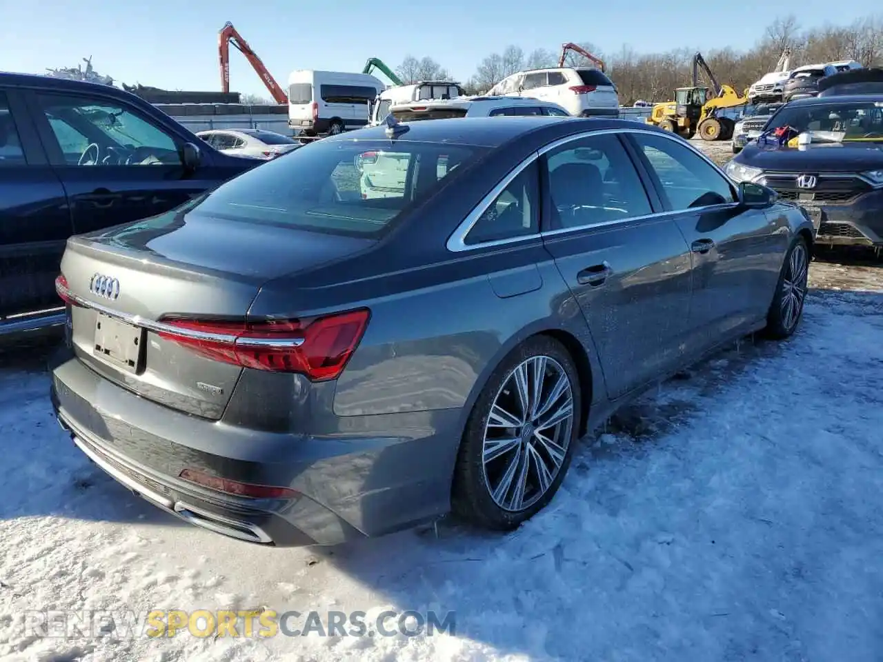 3 Photograph of a damaged car WAUL2AF27KN024241 AUDI A6 2019