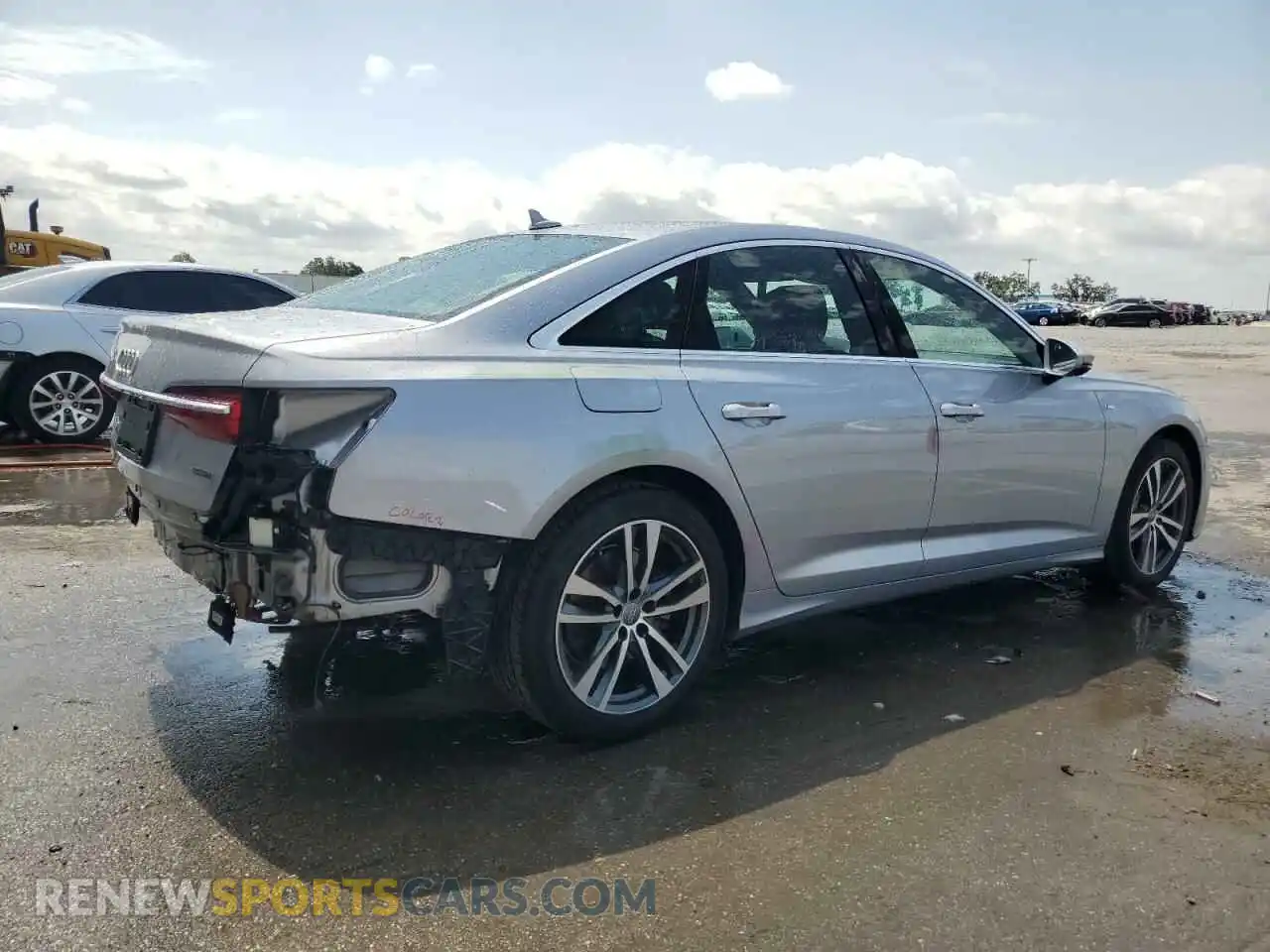 3 Photograph of a damaged car WAUL2AF27KN064495 AUDI A6 2019
