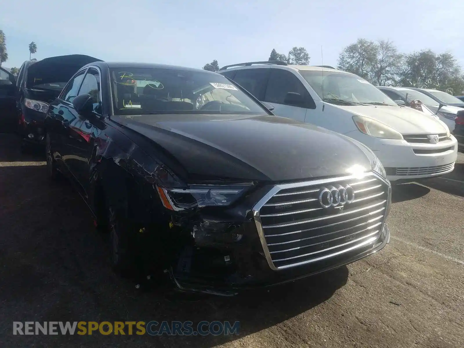 1 Photograph of a damaged car WAUL2AF27KN071995 AUDI A6 2019