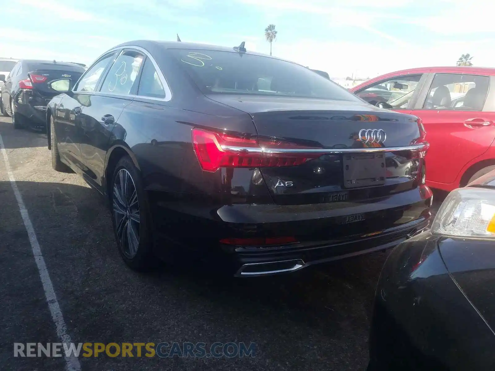 3 Photograph of a damaged car WAUL2AF27KN071995 AUDI A6 2019